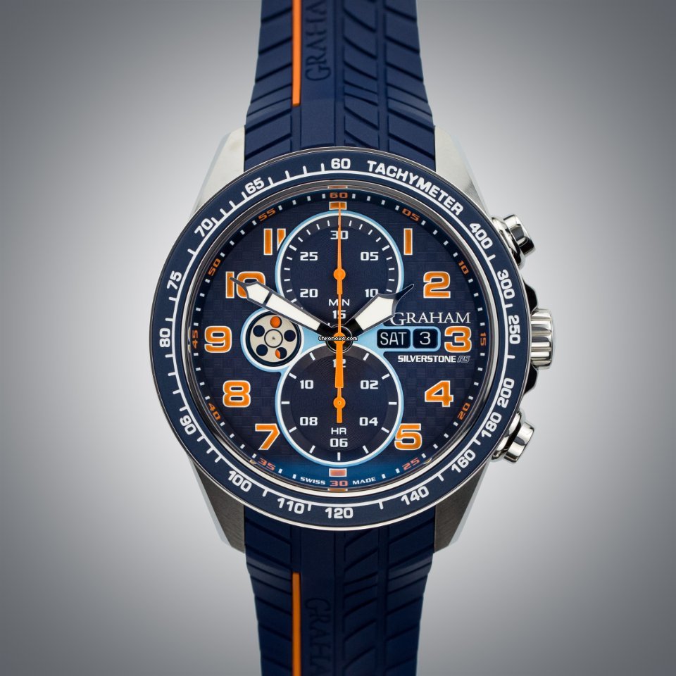 Graham Silverstone RS Mens watch Unisex Automatic Steel 2STEA.U04A