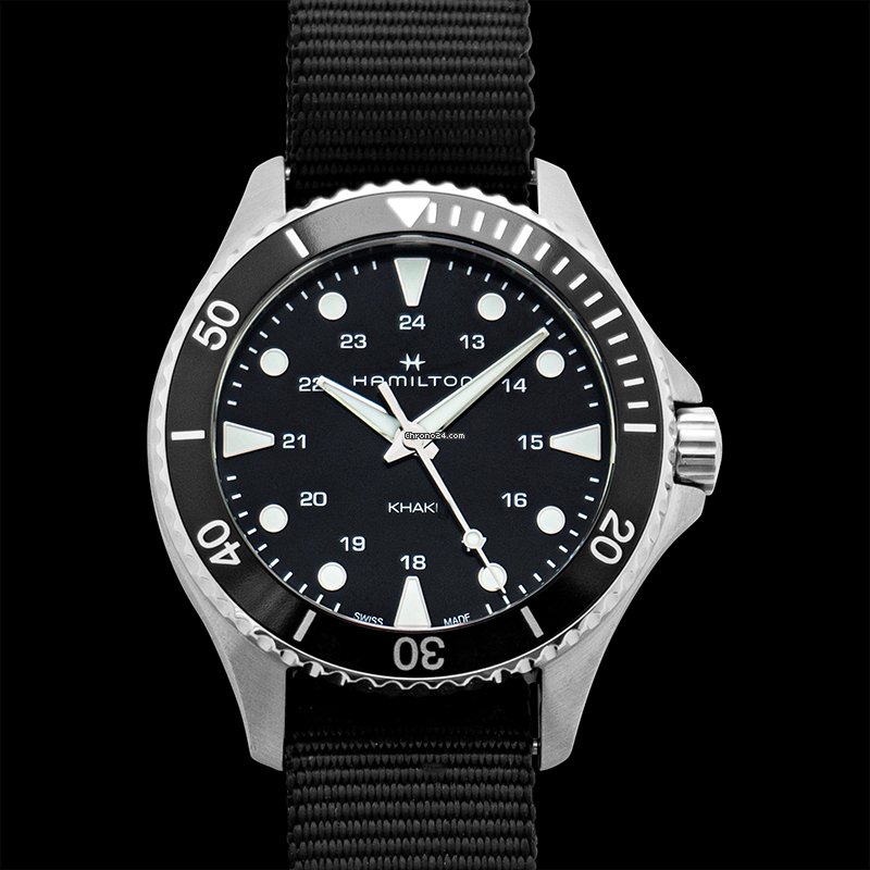 Hamilton Khaki Navy Mens watch Unisex Quartz Steel H82201931