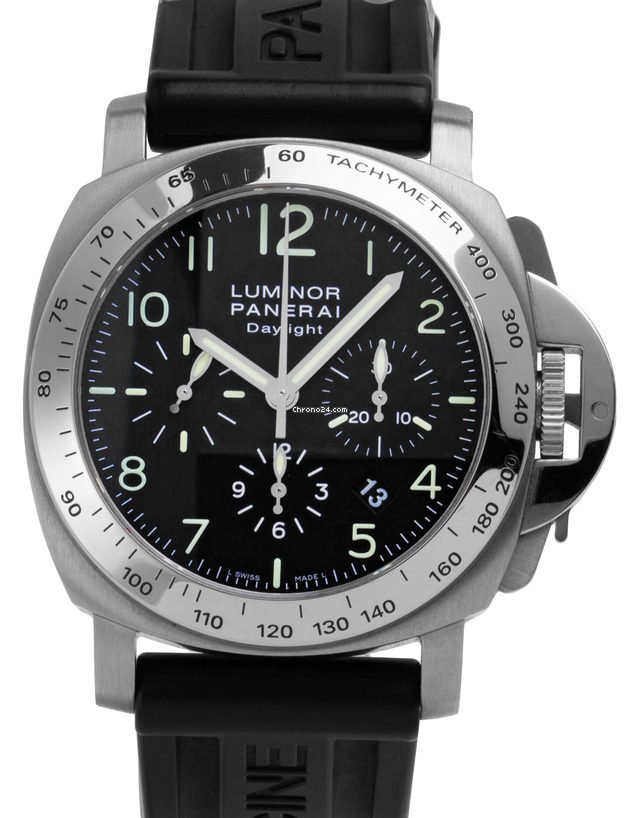 Panerai Luminor Chrono Mens watch Unisex Automatic Steel PAM00196