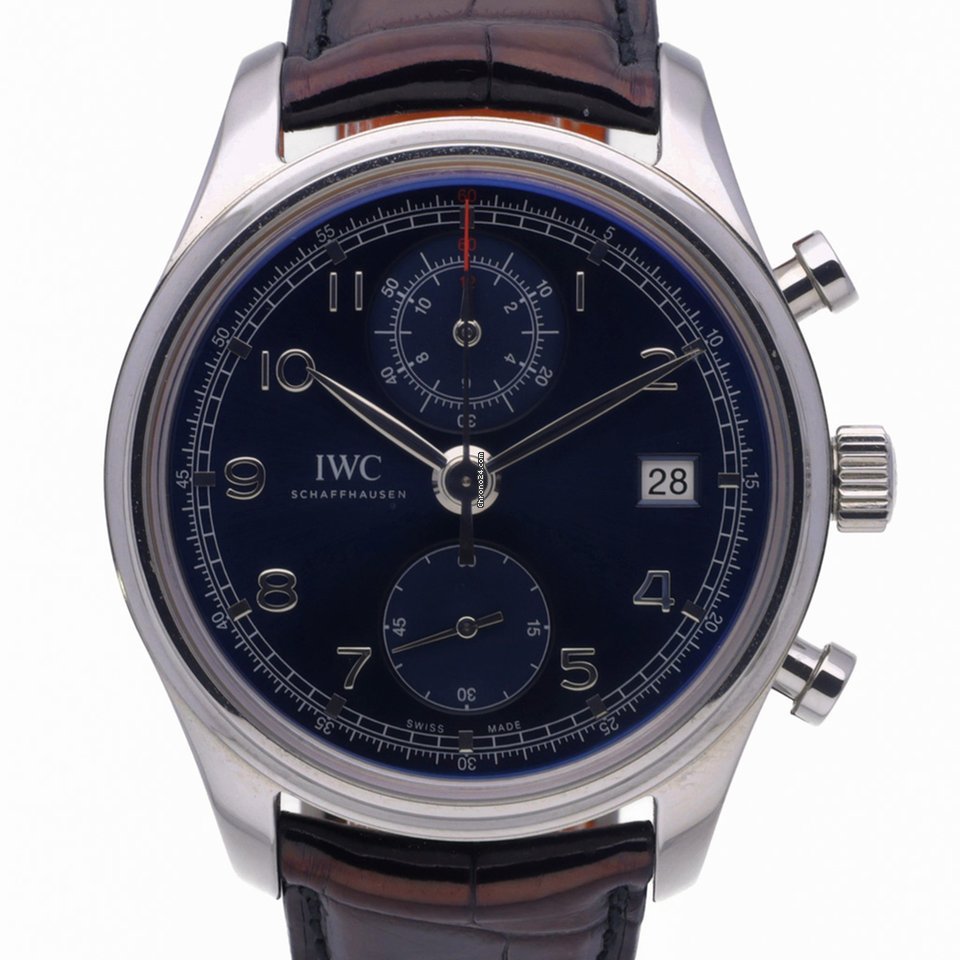 IWC Portuguese Chronograph Mens watch Unisex Automatic Steel IW390406