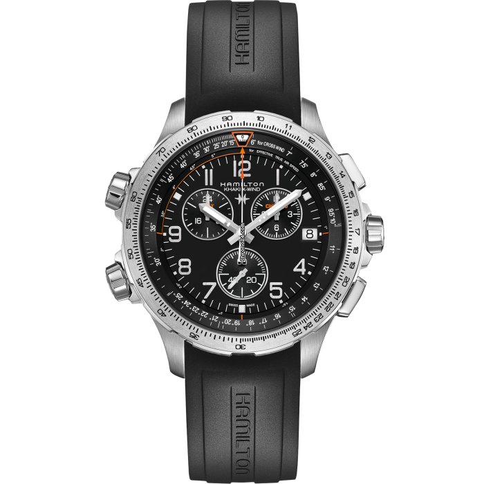 Hamilton Khaki X-Wind Mens watch Unisex Quartz Steel H77912335