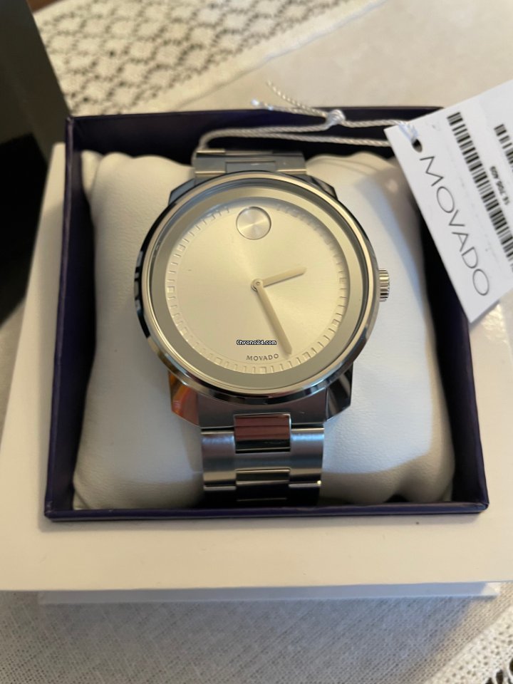 Movado Bold Mens watch Unisex Quartz Steel 3600084
