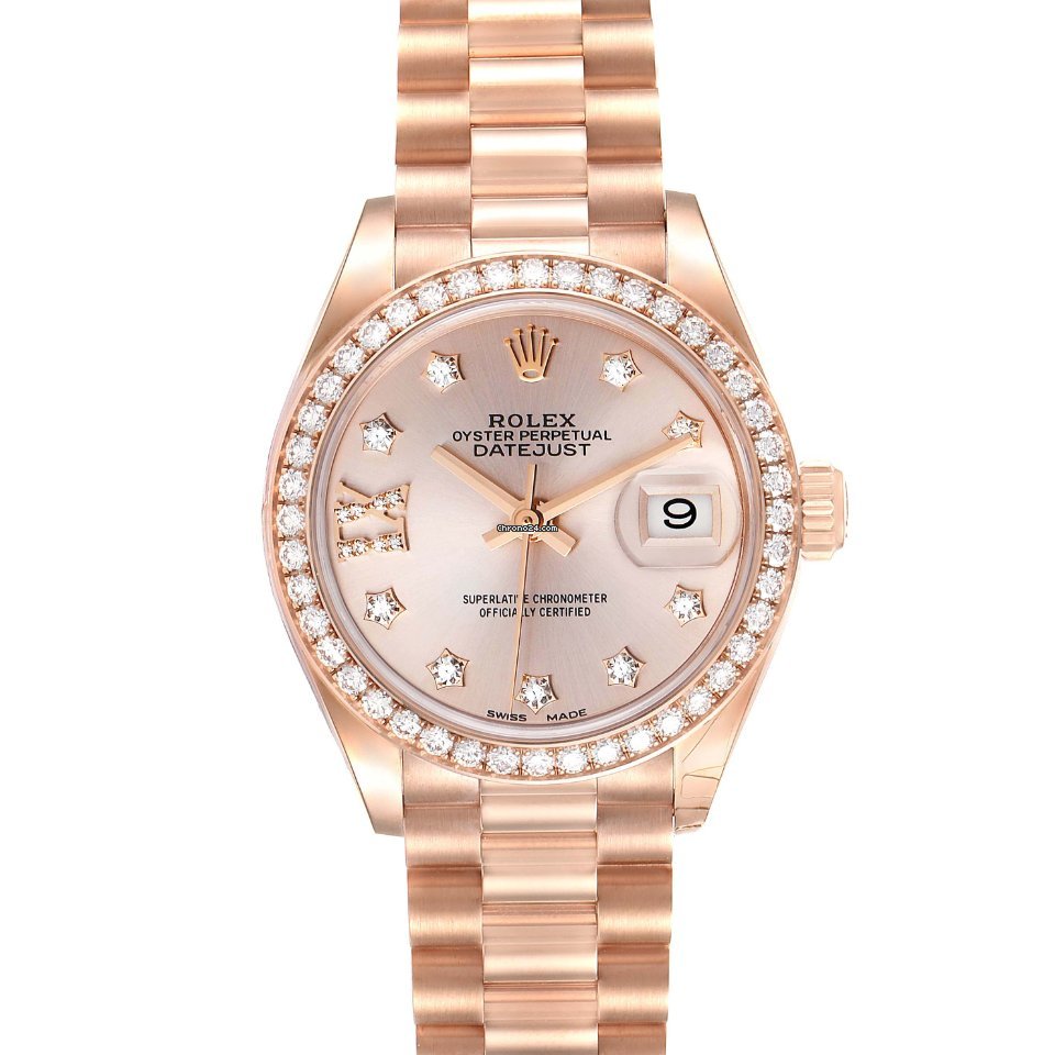 Rolex Lady-Datejust Womens watch Rose gold Automatic 279135