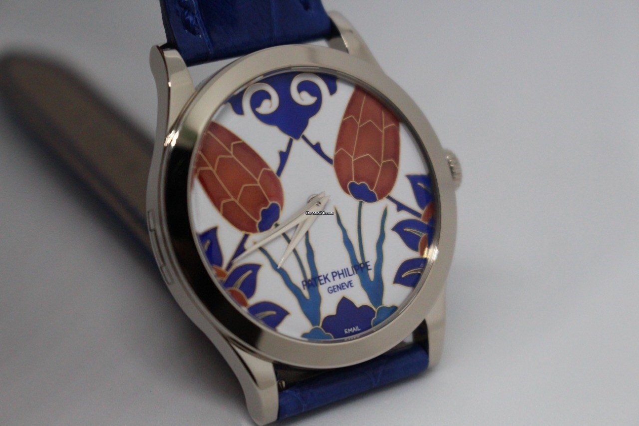 Patek Philippe Calatrava Mens watch Unisex Automatic White gold 5089G-024