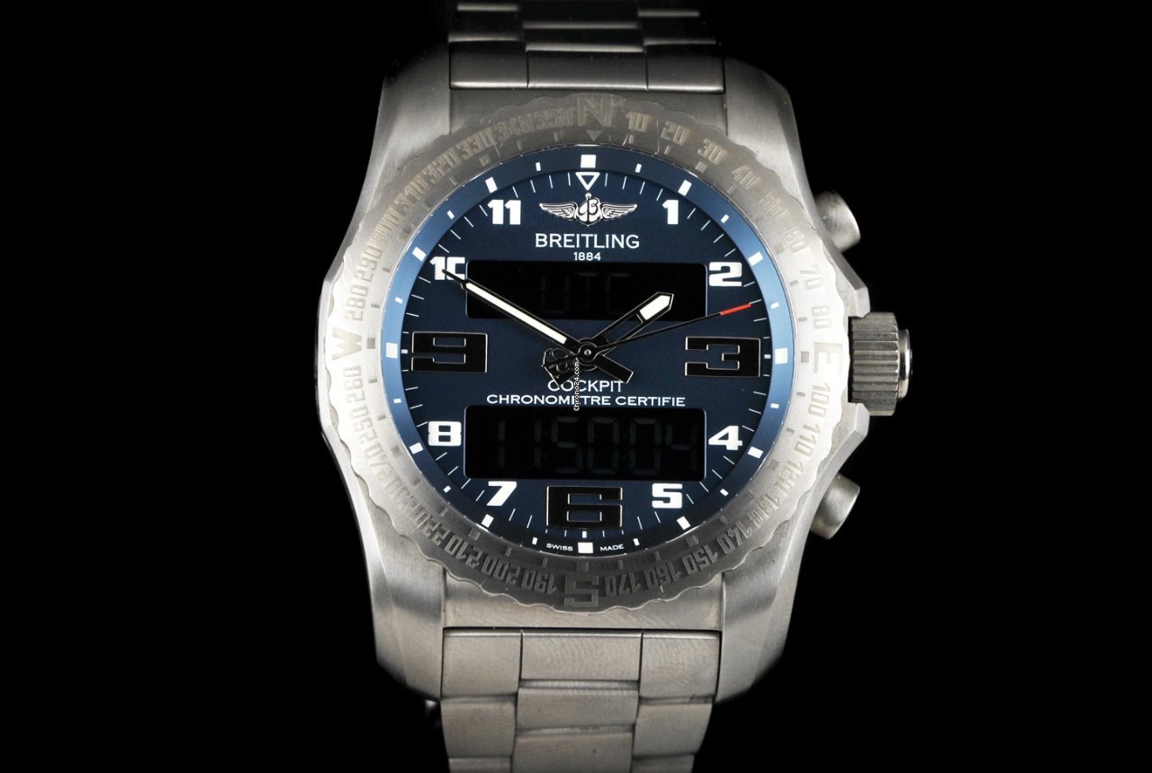 Breitling Cockpit B50 Mens watch Unisex Quartz Titanium EB501019.C904.176E