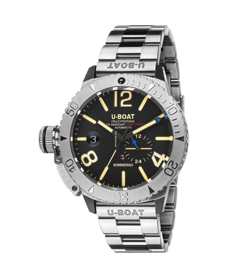 U-Boat Mens watch Unisex Automatic Steel 9007 MT