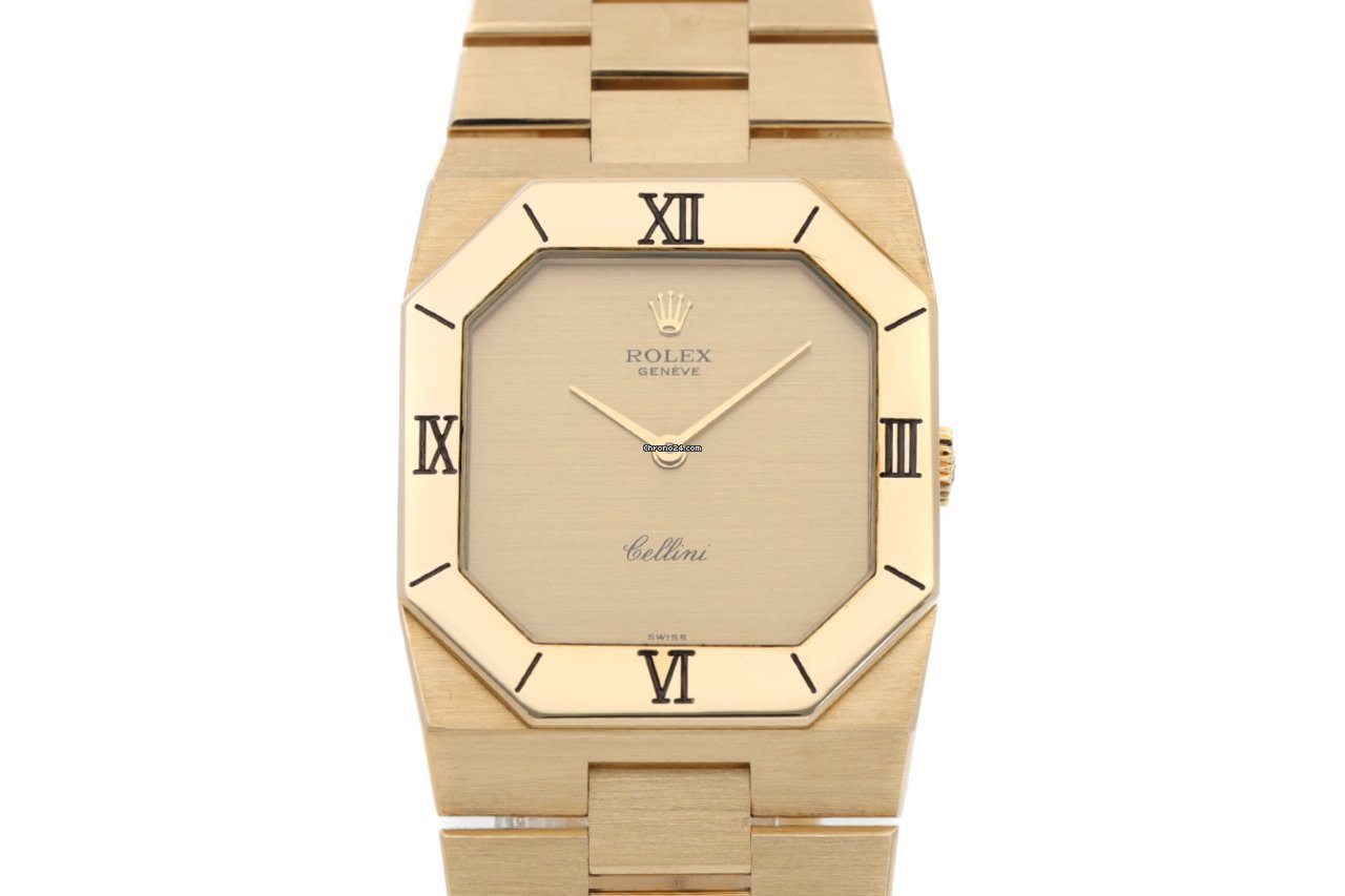 Rolex Cellini Mens watch Unisex Yellow gold Manual winding 1350