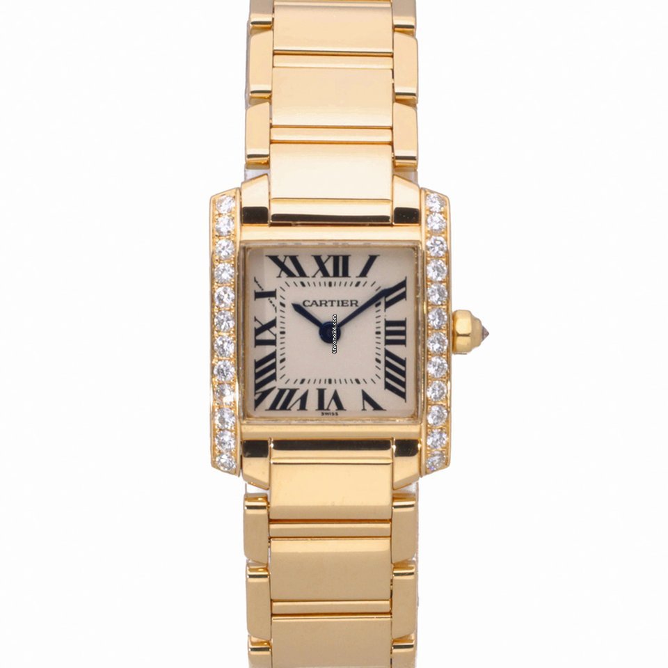 Cartier Tank Francaise Womens watch Quartz Yellow gold 2364