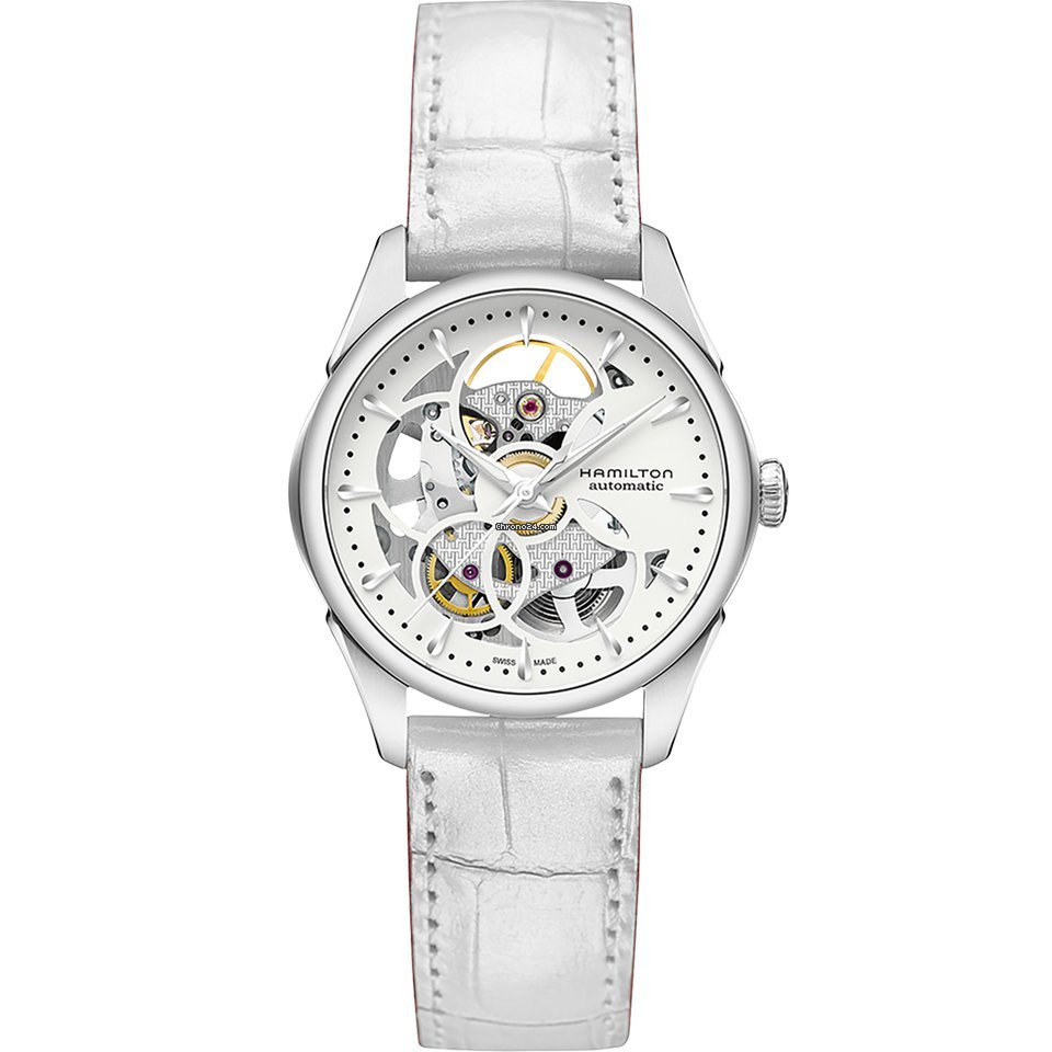 Hamilton Jazzmaster Viewmatic Womens watch Automatic Steel H32405811