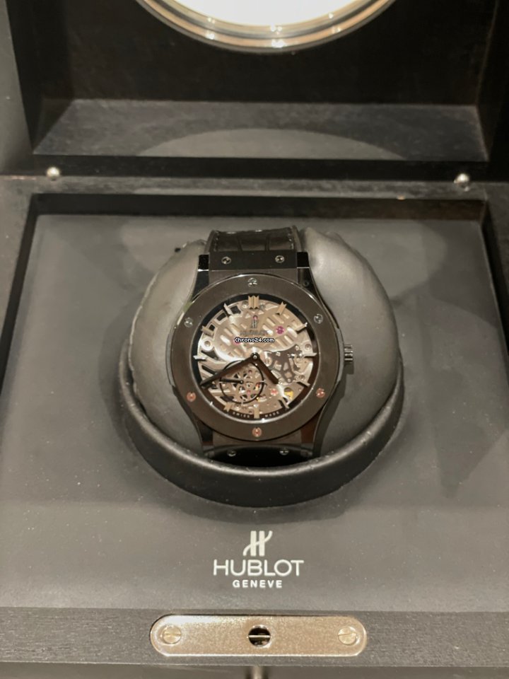 Hublot Classic Fusion Ultra-Thin Mens watch Unisex Manual winding Ceramic 515.CM.0140.LR