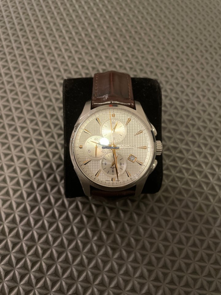 Hamilton Jazzmaster Auto Chrono Mens watch Unisex Automatic Steel H32596551