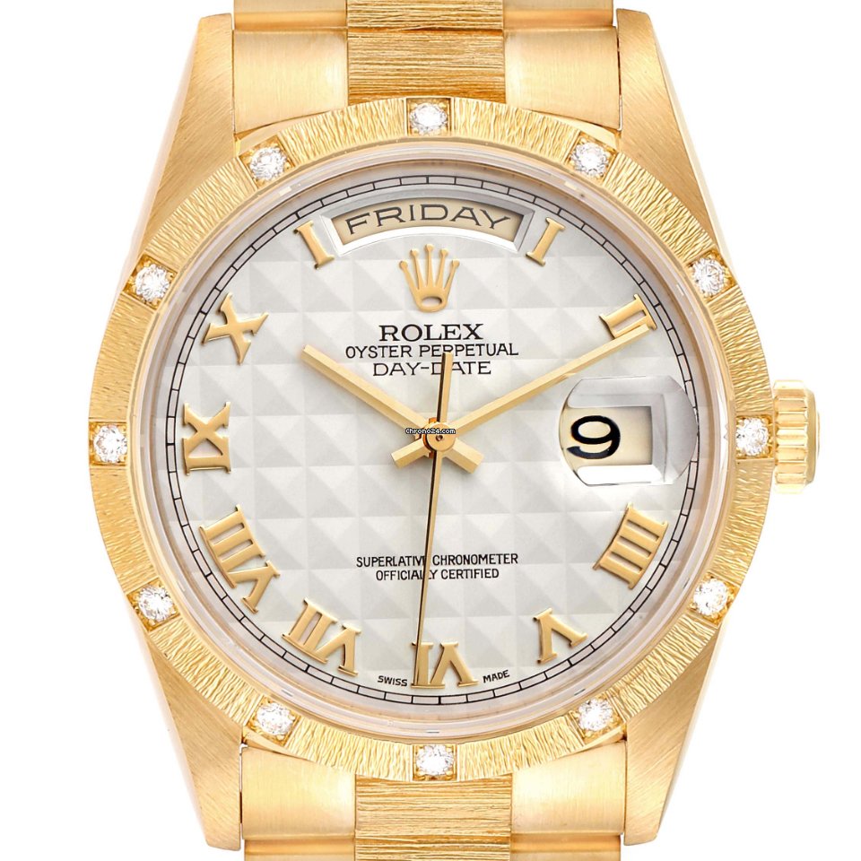 Rolex Day-Date 36 Mens watch Unisex Yellow gold Automatic 18308