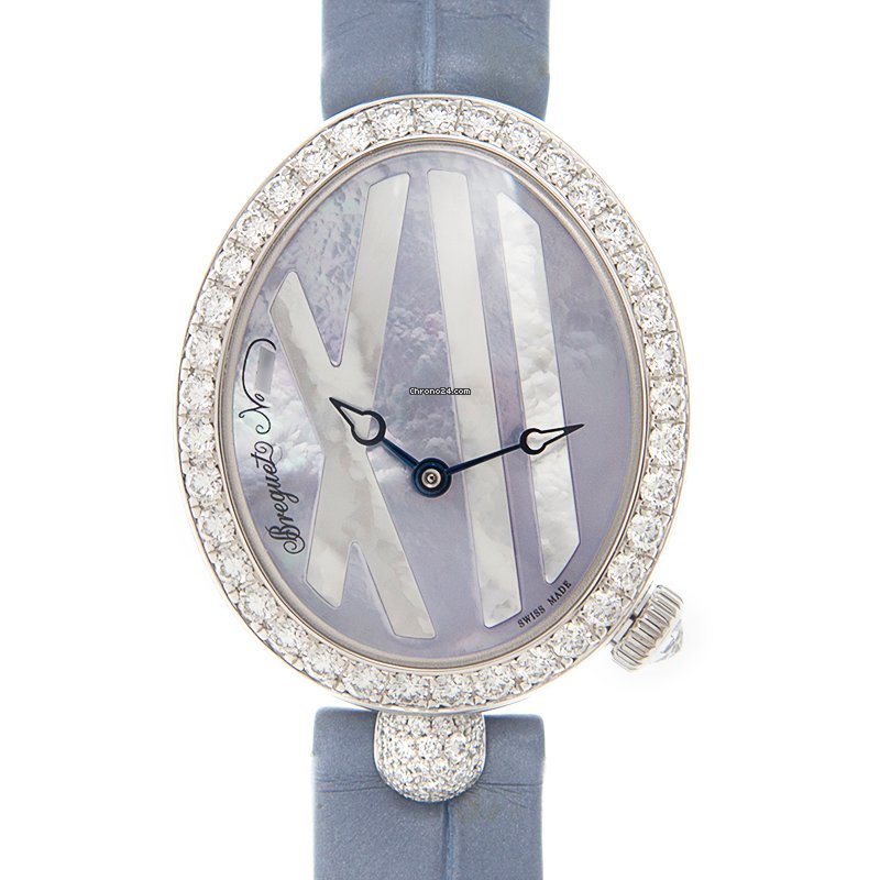 Breguet Reine de Naples Womens watch Automatic White gold 9818BB 5V 922 DD0D