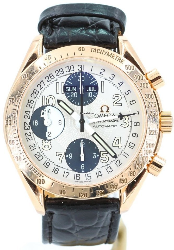 Omega Speedmaster Day Date Mens watch Unisex Automatic Rose gold 3623.33.01