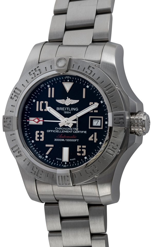 Breitling Avenger II Seawolf Mens watch Unisex Automatic Steel A17331101B2A1
