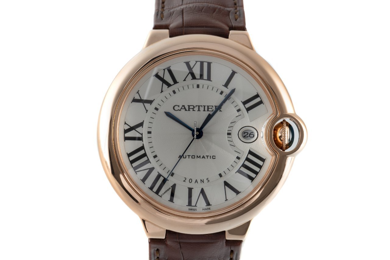 Cartier Ballon Bleu Mens watch Unisex Automatic Red gold 3941