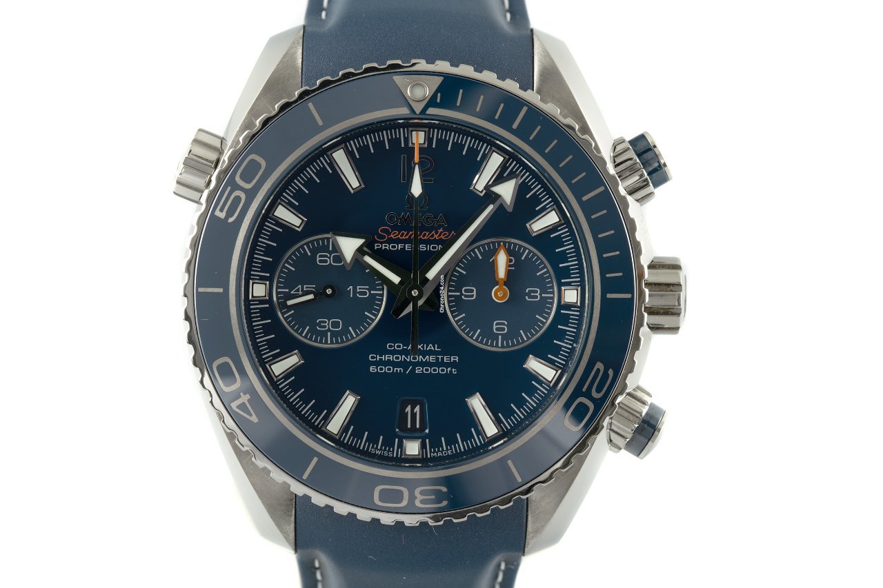 Omega Seamaster Planet Ocean Chronograph Mens watch Unisex Automatic Titanium 232.92.46.51.03.001