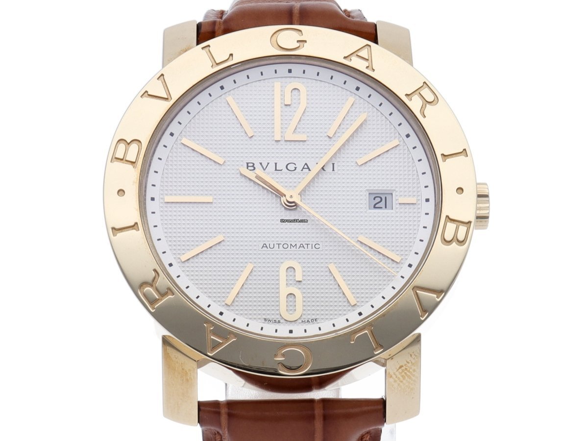 Bulgari Bulgari Mens watch Unisex Automatic Yellow gold BB42WGLD N