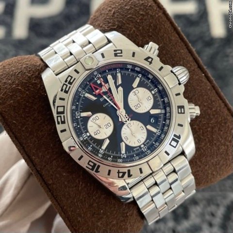 Breitling Chronomat 44 GMT Mens watch Unisex Automatic Steel AB042011 BB56