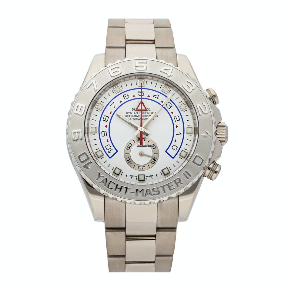 Rolex Yacht-Master II Mens watch Unisex White gold Automatic 116689-0002