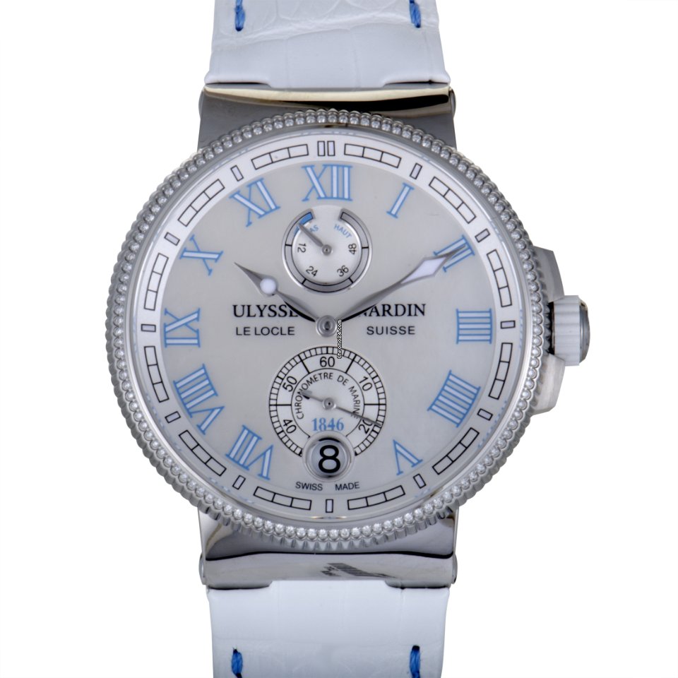 Ulysse Nardin Marine Chronometer Manufacture Mens watch Unisex Automatic 1183-126B 430