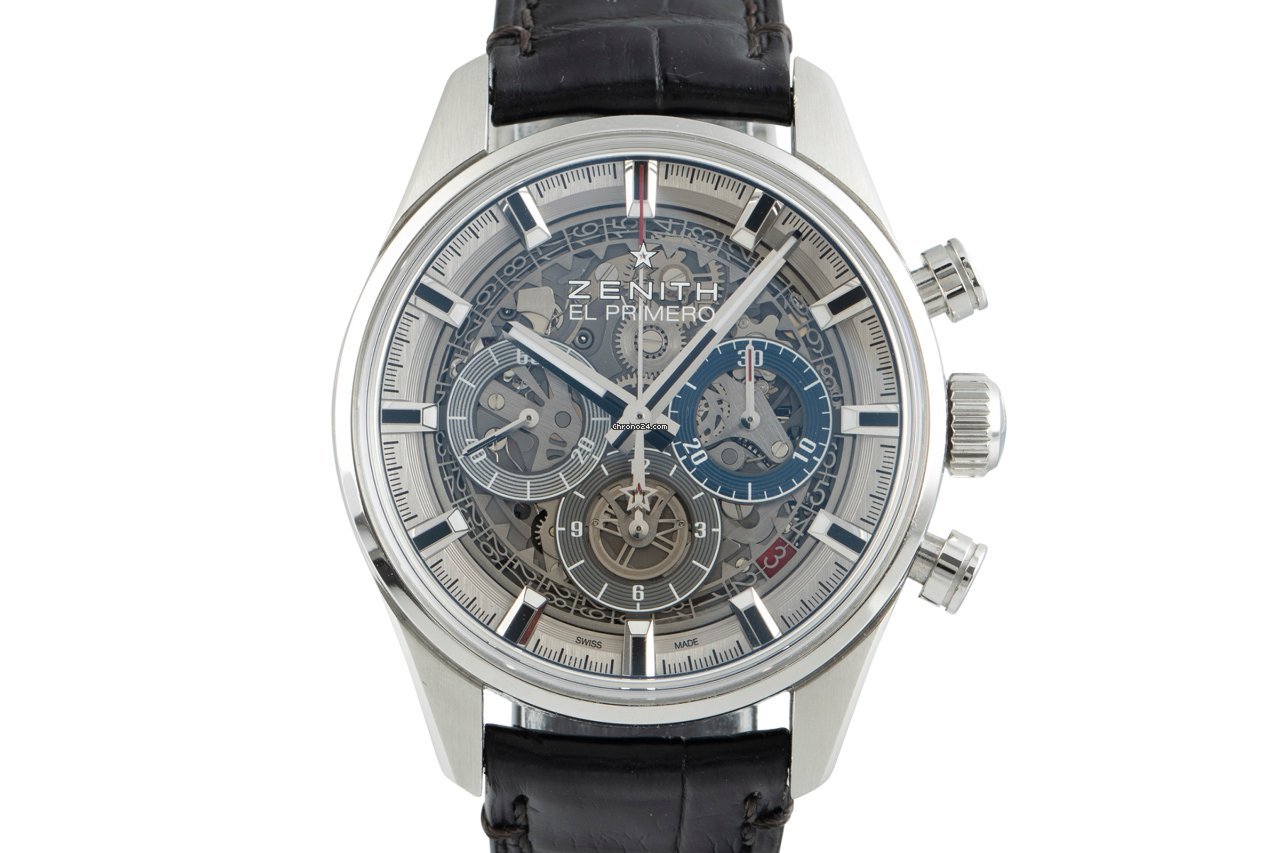 Zenith El Primero Mens watch Unisex Automatic Steel 03.2153.400