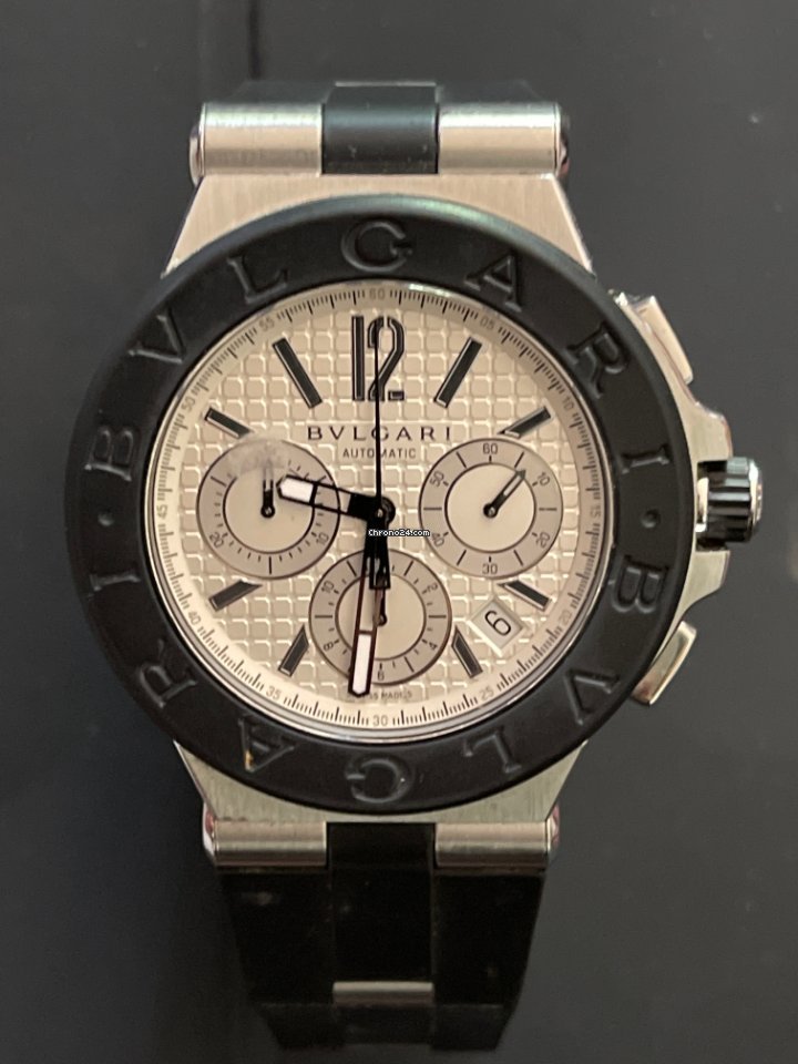Bulgari Diagono Mens watch Unisex Automatic Steel DG 42 SV CH