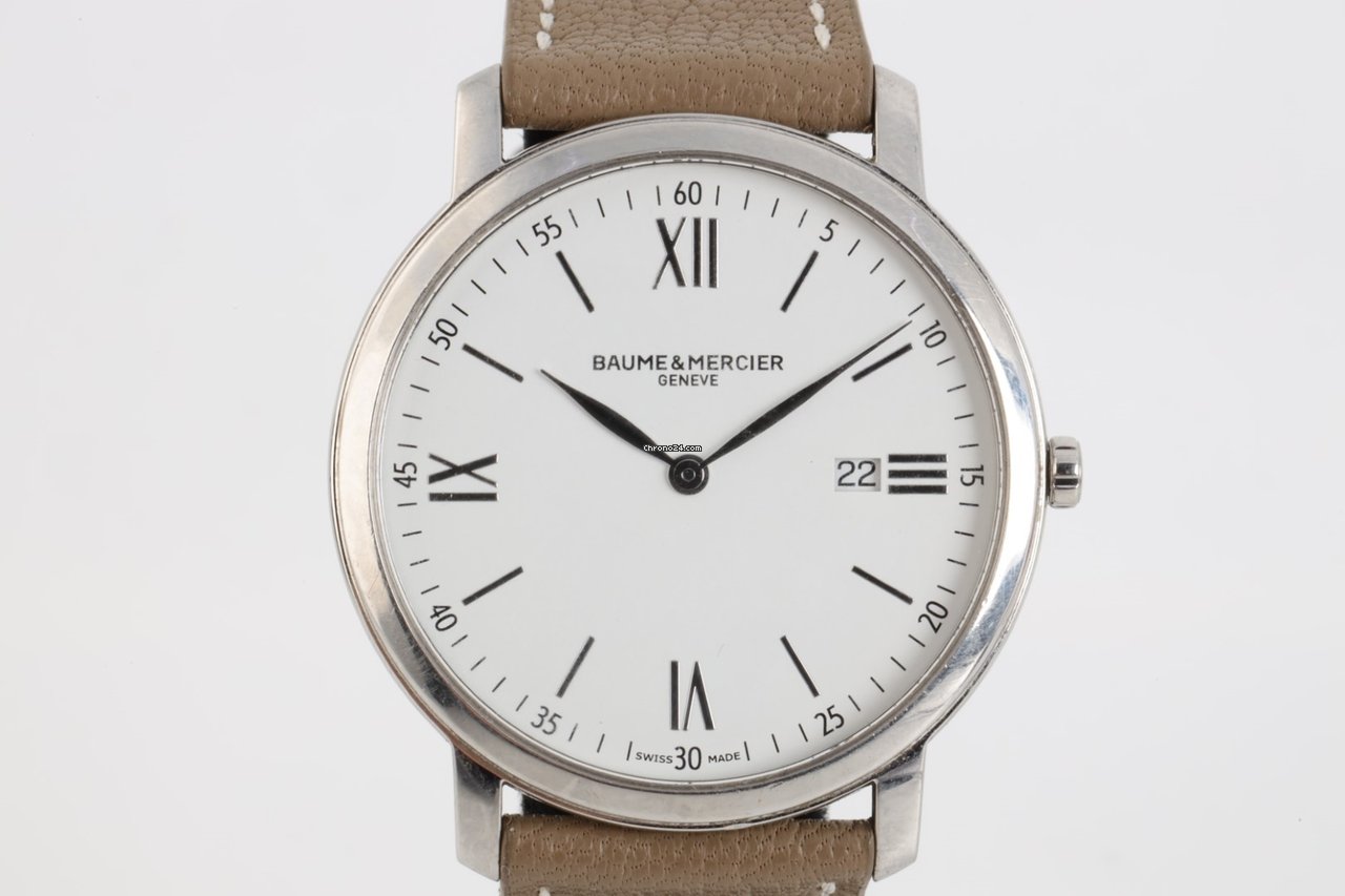 Baume & Mercier Classima Mens watch Unisex Quartz Steel 65735