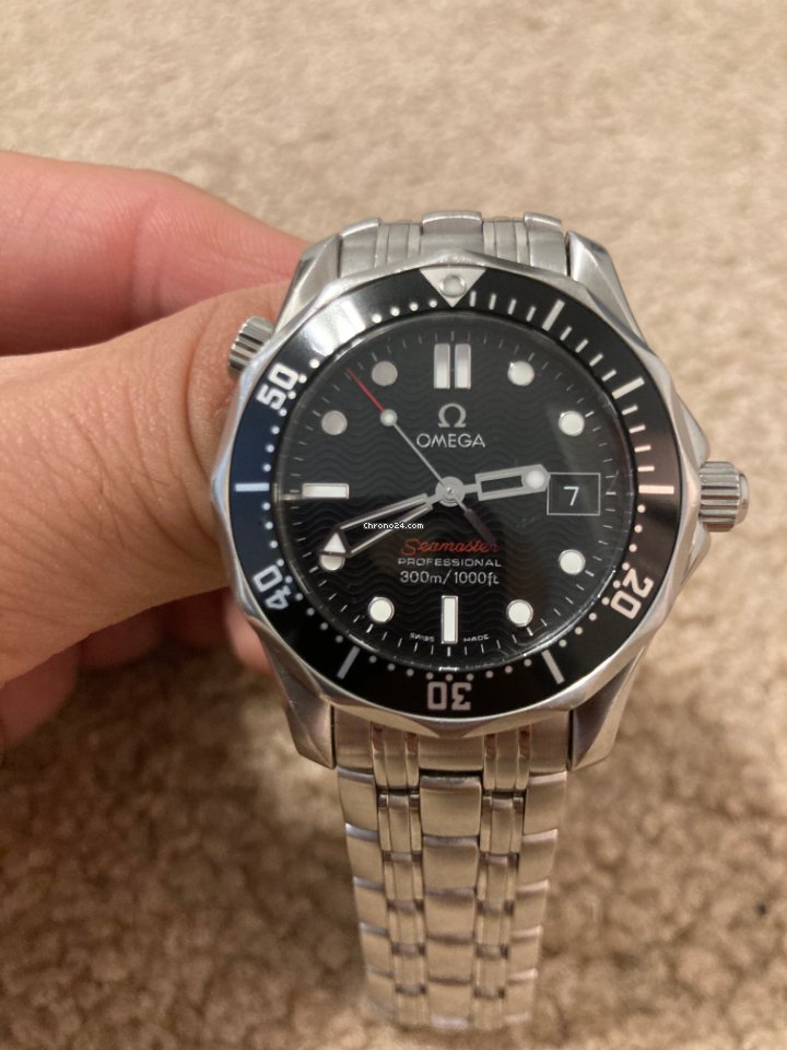 Omega Seamaster Diver 300 M Mens watch Unisex Quartz Steel 21230366101001