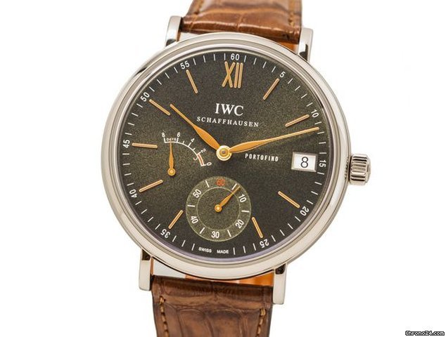 IWC Portofino Hand-Wound Mens watch Unisex Manual winding Steel 510117