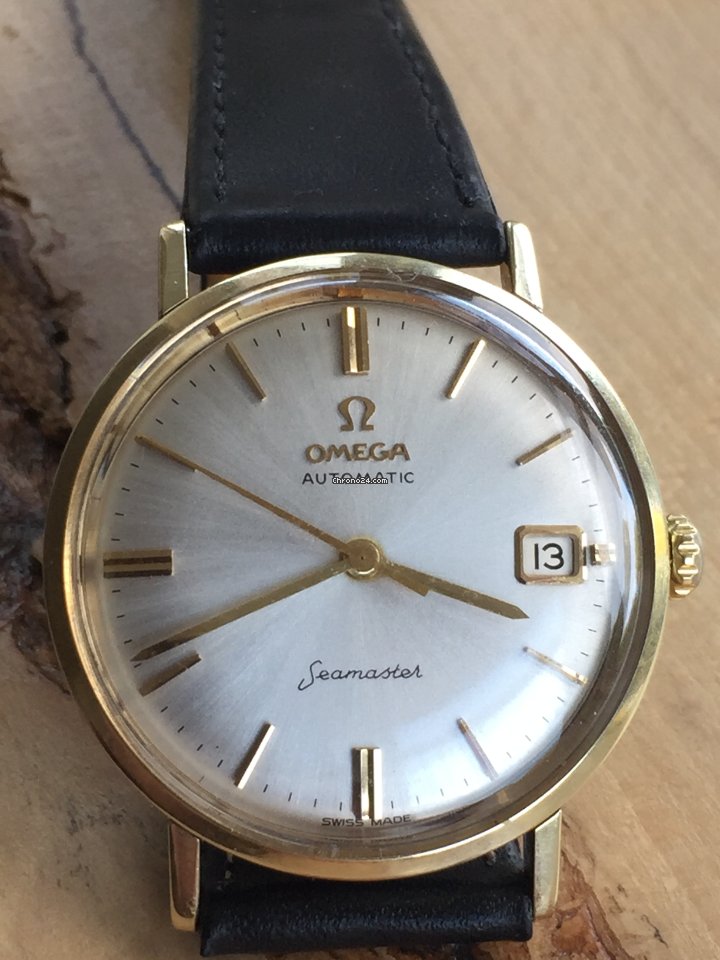 Omega Seamaster Mens watch Unisex Automatic Gold Steel 14770
