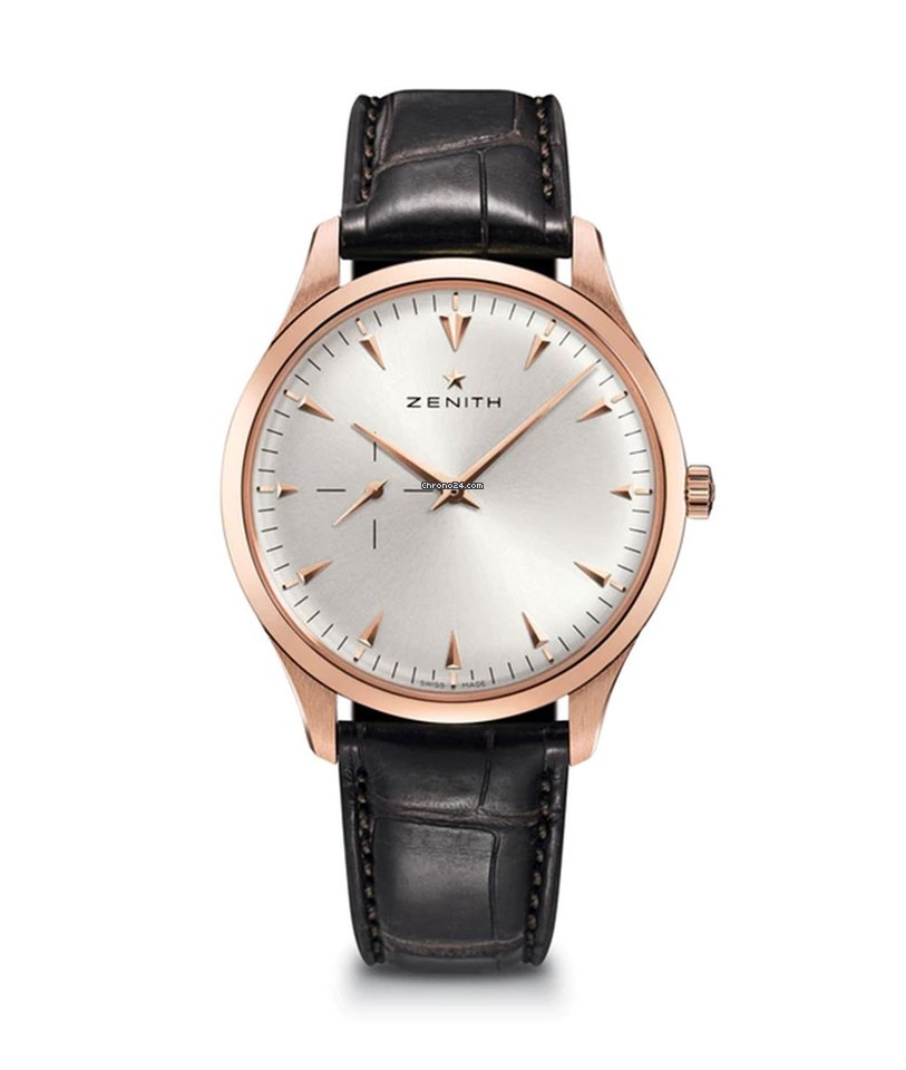 Zenith Elite Ultra Thin Mens watch Unisex Automatic Rose gold 18201068101C498