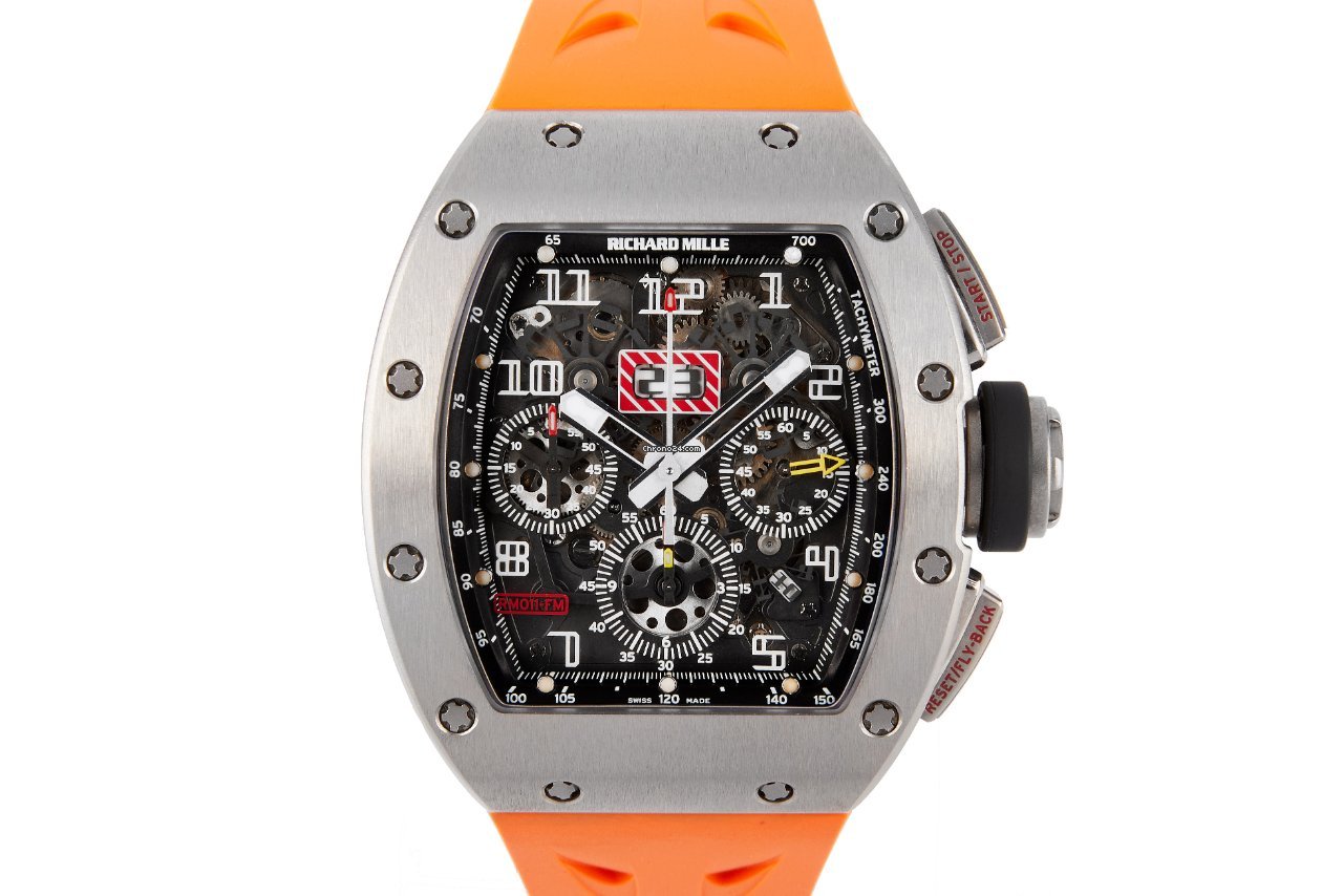 Richard Mille RM 011 Mens watch Unisex Automatic Titanium RM011-FM