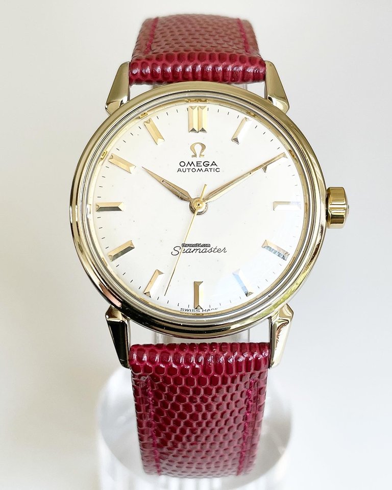 Omega Seamaster Mens watch Unisex Automatic Gold Steel 2832 3-SC