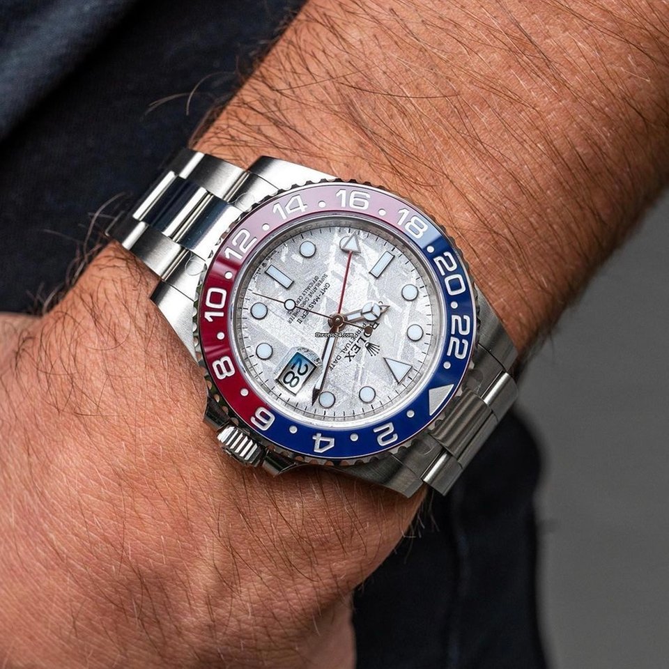 Rolex GMT-Master II Mens watch Unisex White gold Automatic 126719