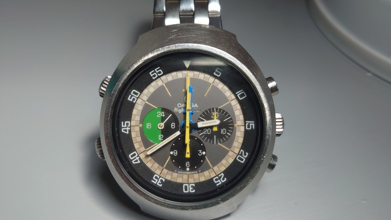 Omega Flightmaster Mens watch Unisex Manual winding Steel 145.013