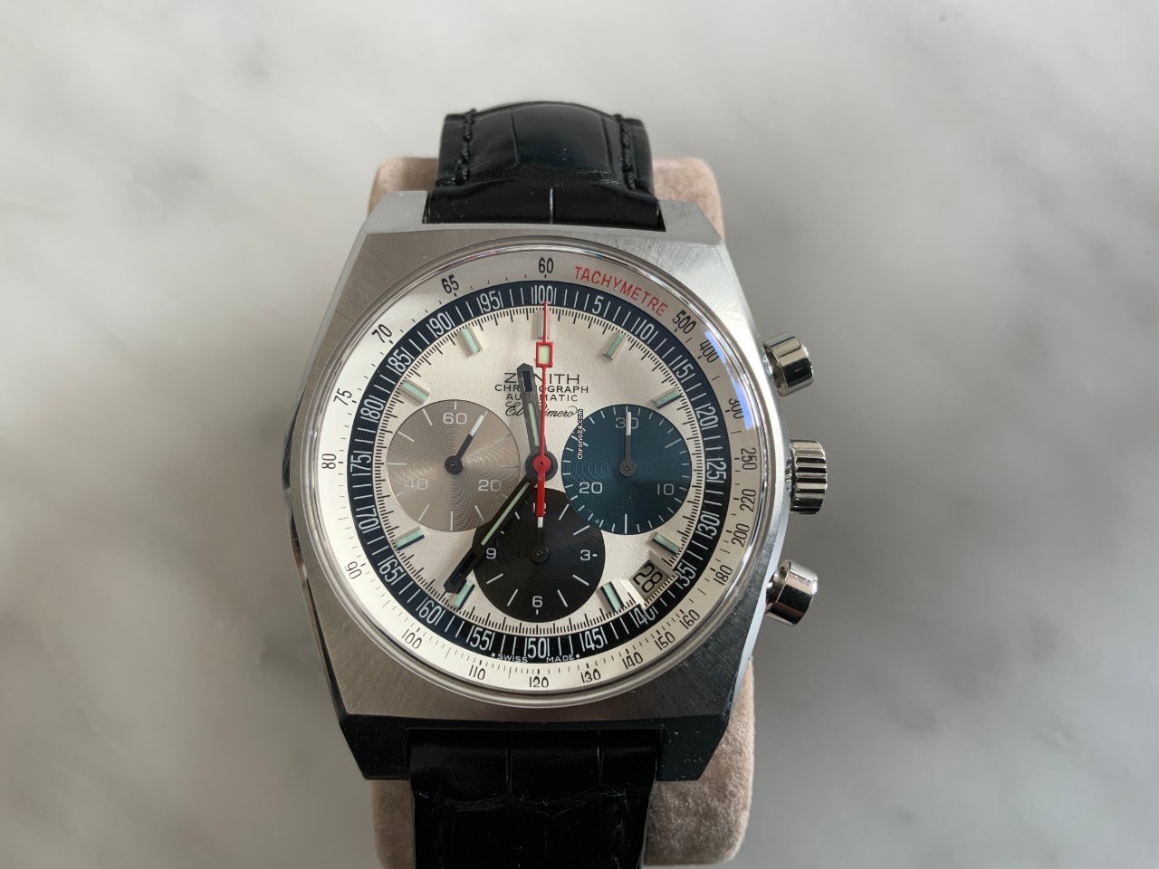 Zenith El Primero New Vintage 1969 Automatic Steel 03.1969.469 01.C490