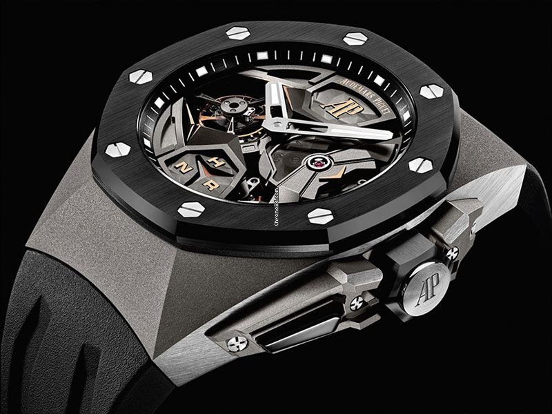 Audemars Piguet Royal Oak Concept Mens watch Unisex Manual winding Titanium 26589IO.OO.D002CA.01