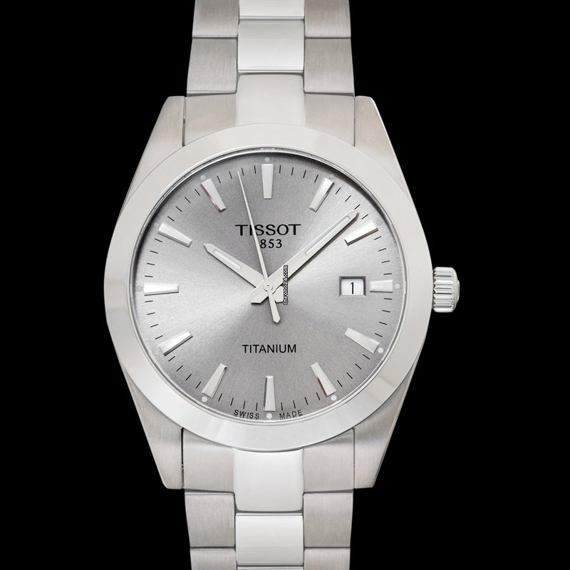 Tissot Mens watch Unisex Quartz Titanium T127.410.44.081.00