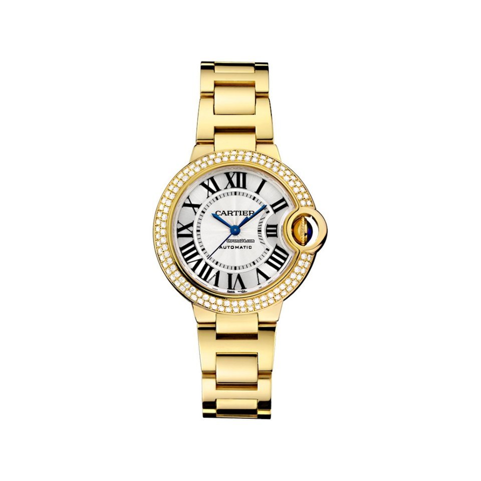 Cartier Ballon Bleu 36mm Womens watch Automatic Yellow gold we900451