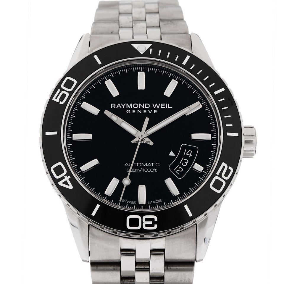 Raymond Weil Freelancer Mens watch Unisex Automatic Steel NUMBER 2760-ST1-20001