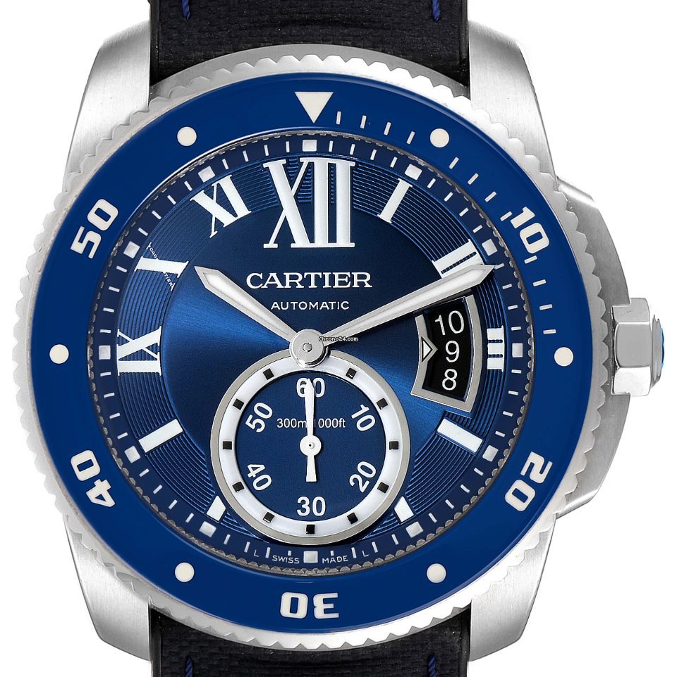 Cartier Calibre de Cartier Diver Mens watch Unisex Automatic Steel WSCA0010