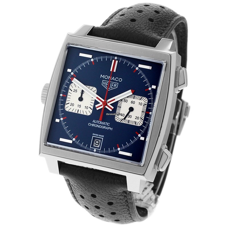TAG Heuer Monaco Calibre 11 Mens watch Unisex Steel CAW211P.FC6356