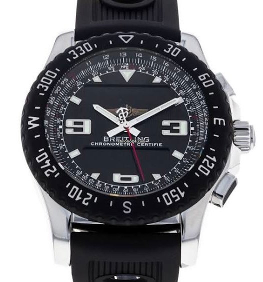 Breitling Airwolf Mens watch Unisex Quartz Steel A78364