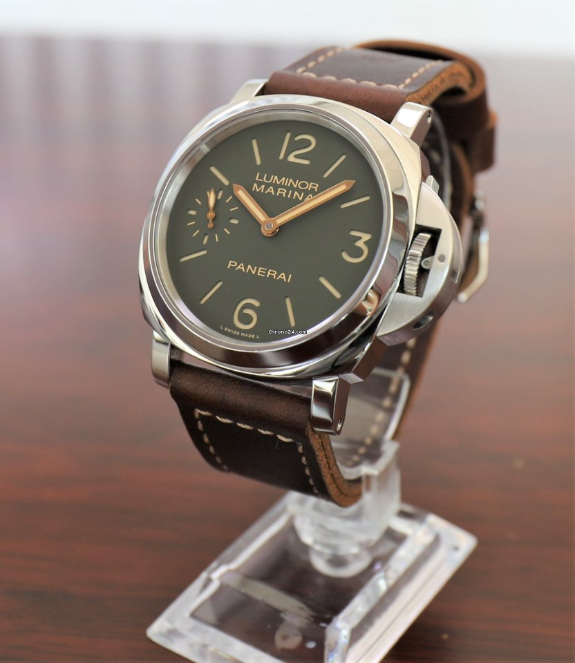 Panerai Mens watch Unisex Manual winding Steel PAM 00911