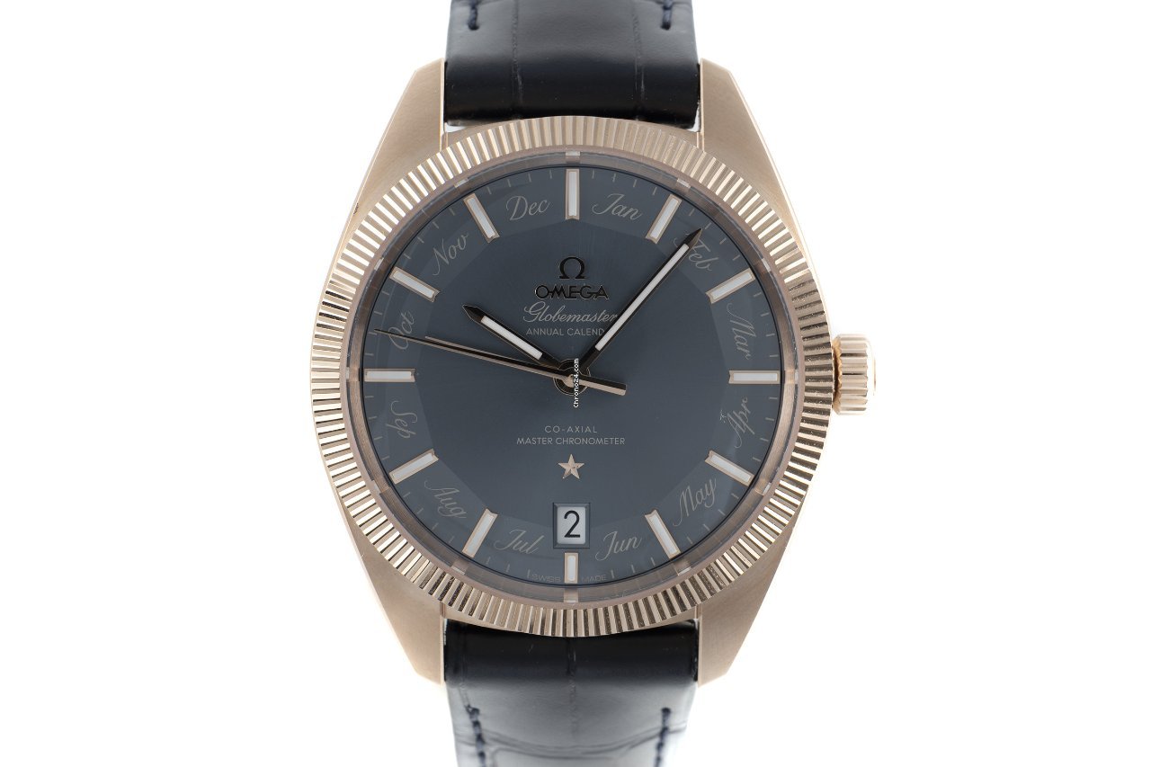Omega Globemaster Mens watch Unisex Automatic Red gold 130.53.41.22.03.001