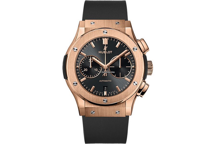 Hublot Classic Fusion Racing Grey Mens watch Unisex Automatic Rose gold 521.OX.7081.RX