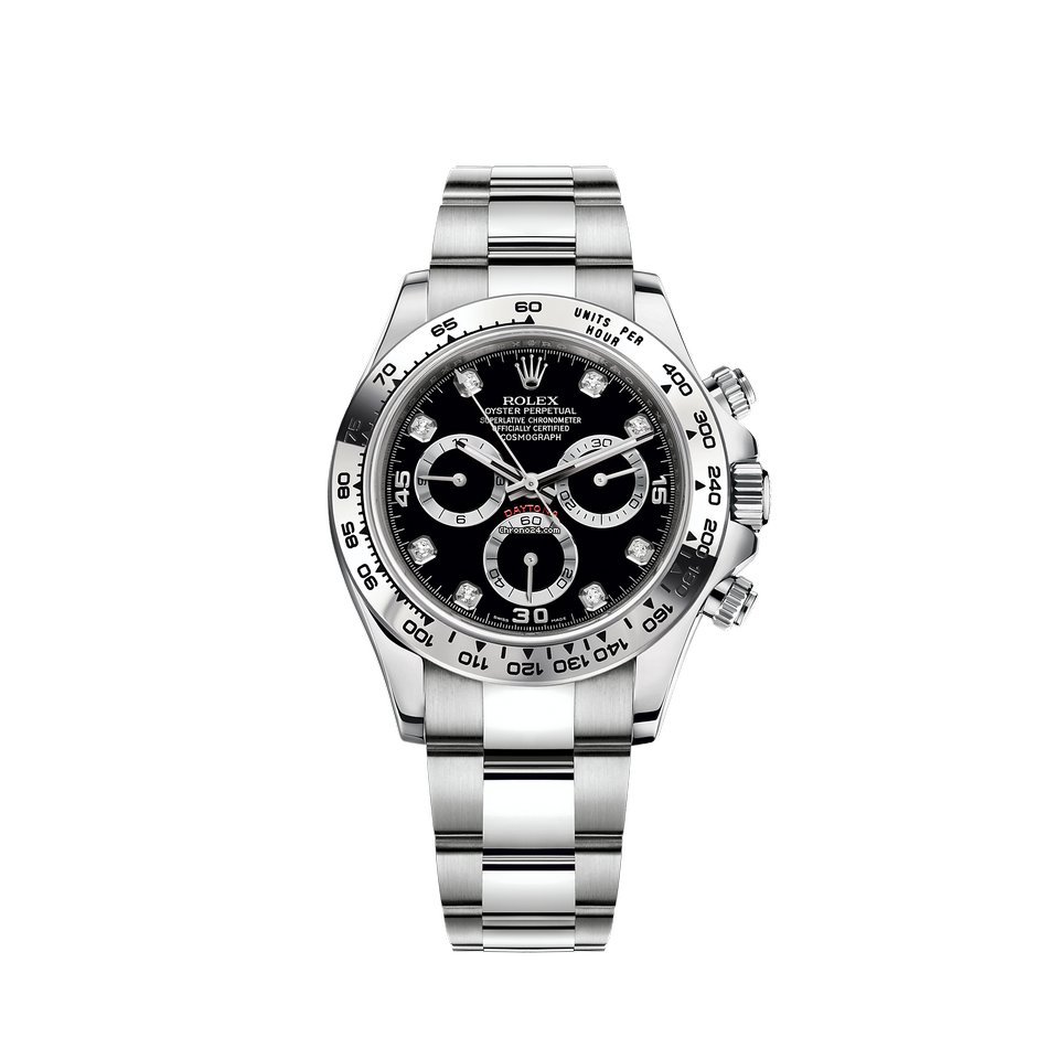 Rolex Daytona Mens watch Unisex White gold Automatic 116509-0055
