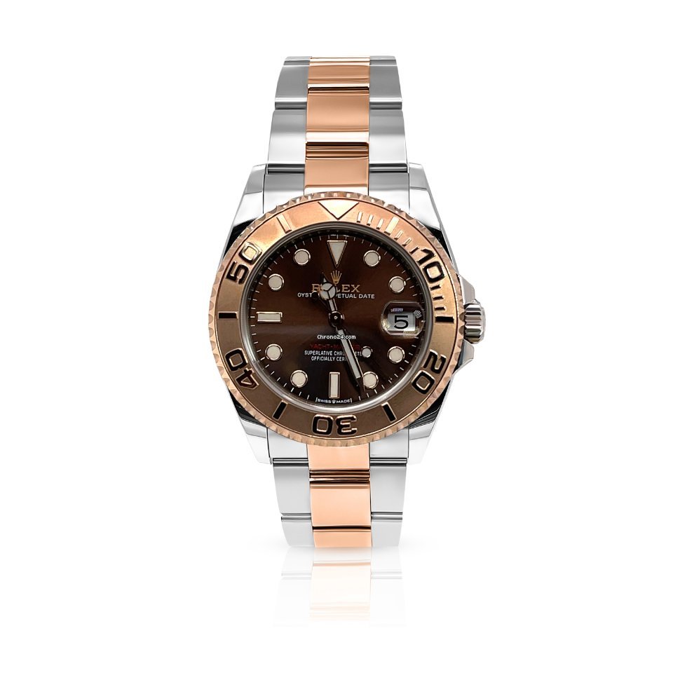 Rolex Yacht-Master 37 Mens watch Unisex Gold Steel Automatic 268621-0004