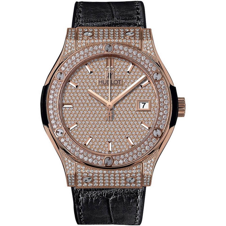 Hublot Classic Fusion Chronograph Mens watch Unisex Automatic Rose gold 541.OX.9010.LR.1704